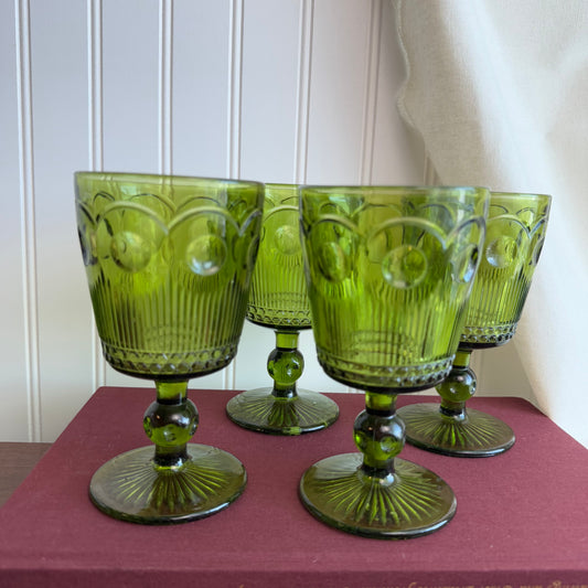 Green Water Gobbets set of 4