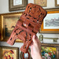 Vintage wood Hand carved book holder Made in India