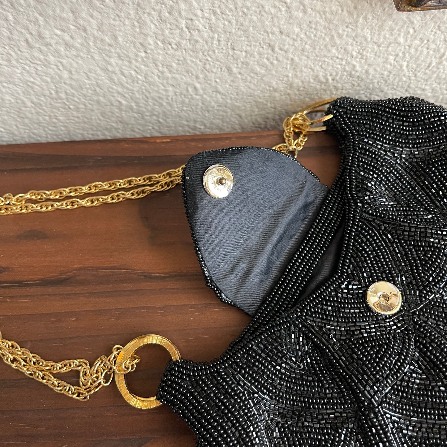 Vintage beaded evening bag waldorf Made in Japan