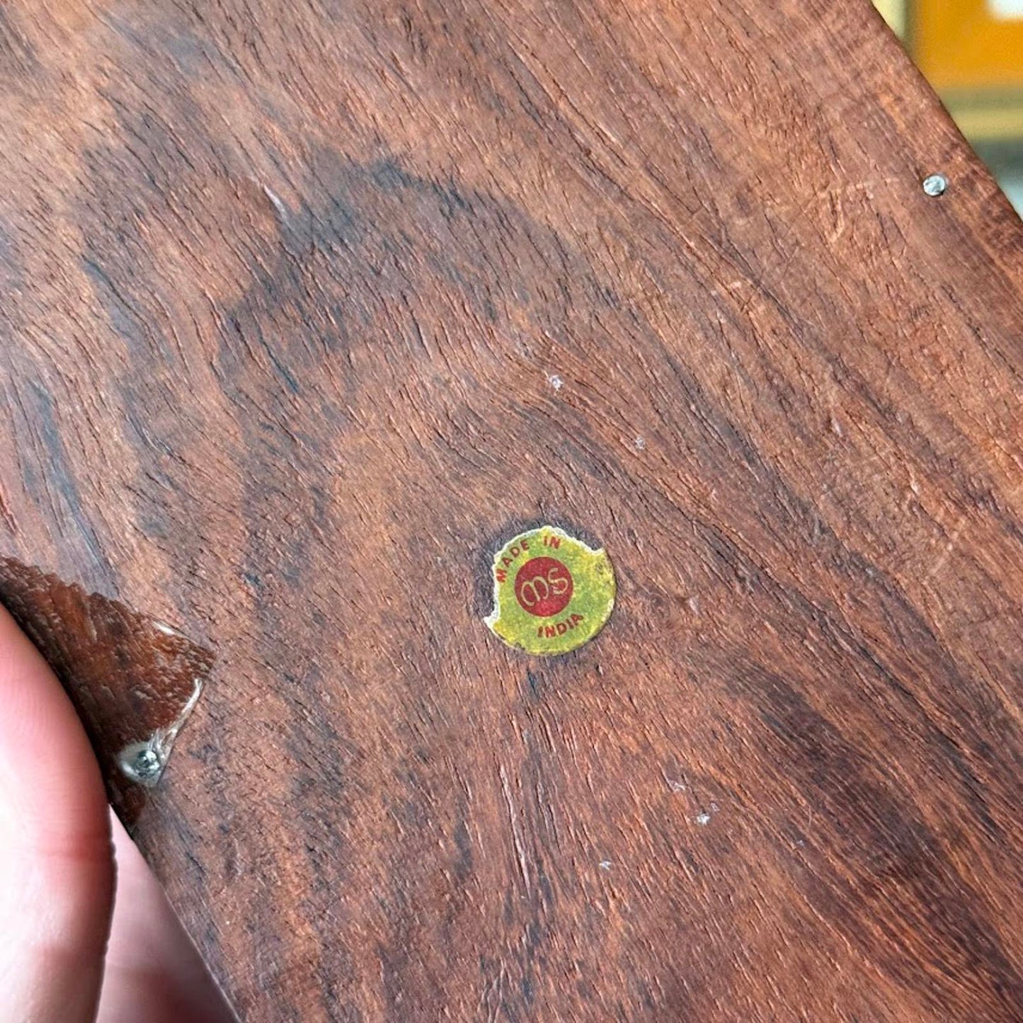 Vintage Wooden Trinket Box