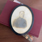 Vintage Soldier Man Portrait Framed