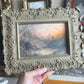 Vintage Style ornate detailed fairy land scenery framed