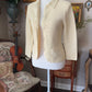 Vintage Baby Yellow knit 100% silk sweater