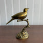 Brass Bird on branch