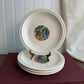 Courting Couple plate set of 4