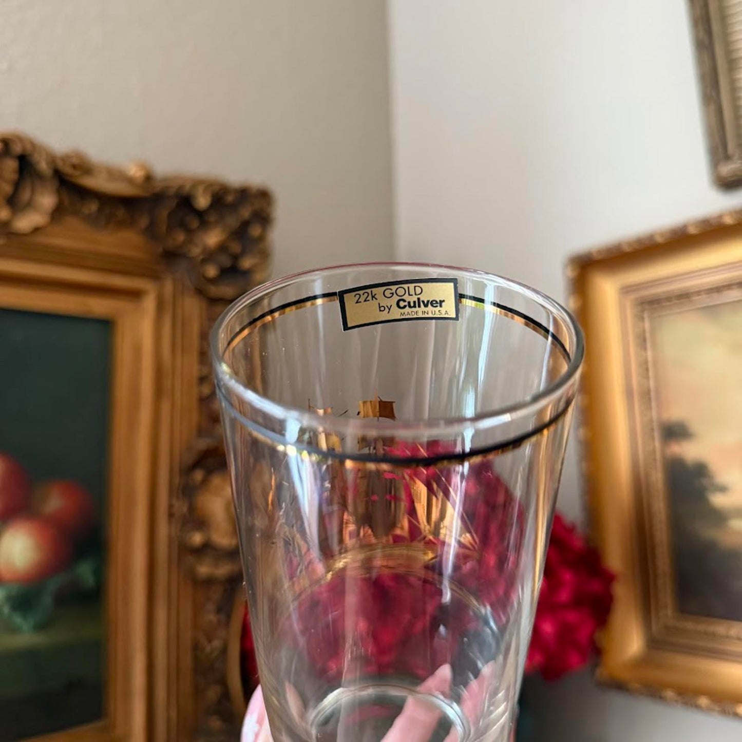 Vintage Culver Sail Boat Glasses