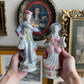 Vintage Porcelain Man and Woman Figurines