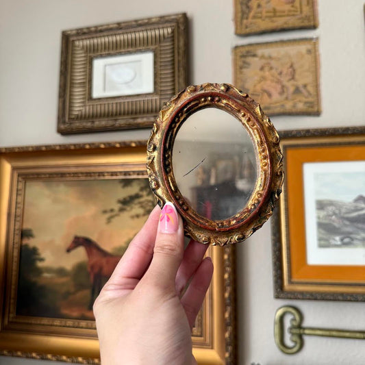 Vintage Gold Ornate Florentia Mirror