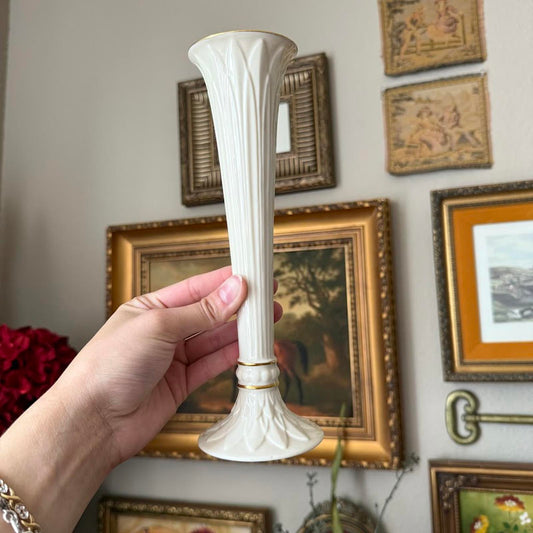 Vintage Cream Lenox Bud Vase