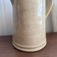 Cream pottery pitcher