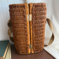 Wicker Wine Picnic Basket Carry Strap