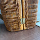 Wicker Wine Picnic Basket Carry Strap