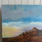 Mountain landscape painting Signed