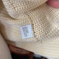 Vintage Baby Yellow knit 100% silk sweater