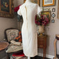 1960s style Vintage wedding Cream lace dress