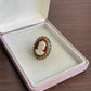 Vintage Cameo Resin Ring