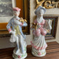 Vintage Porcelain Man and Woman Figurines