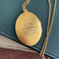 Vintage Perfume Gold detailed Locket