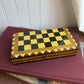 Wood chess Box with Red lining