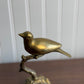 Brass Bird on branch