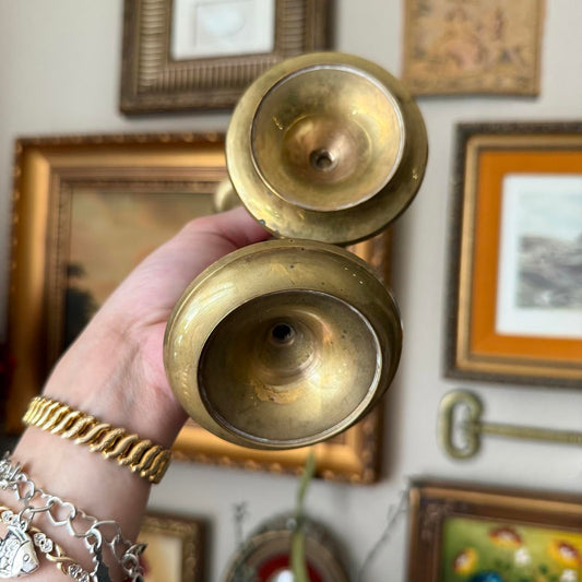 Vintage Brass Candlesticks