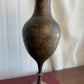 Vintage Engraved Solid Brass Vase Made In India