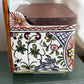 William Somona Nazari Hand Painted Ceramic Salt Cellar