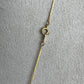 Vintage etch gold tone book locket pendant necklace