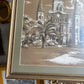 St Louis Cathedral art print framed