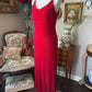 Vintage Red Sparky Dress