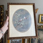 Vintage ornate Bird Art Framed