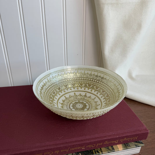 Turkish Oriental detailed Glass Bowl