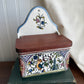 William Somona Nazari Hand Painted Ceramic Salt Cellar