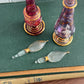 Vintage Hand Blown Egyptian Glass Perfume Bottles