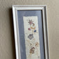 Blue Framed Dried Flowers