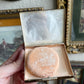 Vintage 1948 compact mirror with original puff