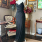 Rampage Black beaded maxi dress with adjustable straps