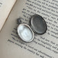 Vintage Sterling Silver Oval Locket