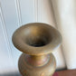 Brass etched details Vase