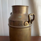 Vintage Brass Milk can Milk Jug