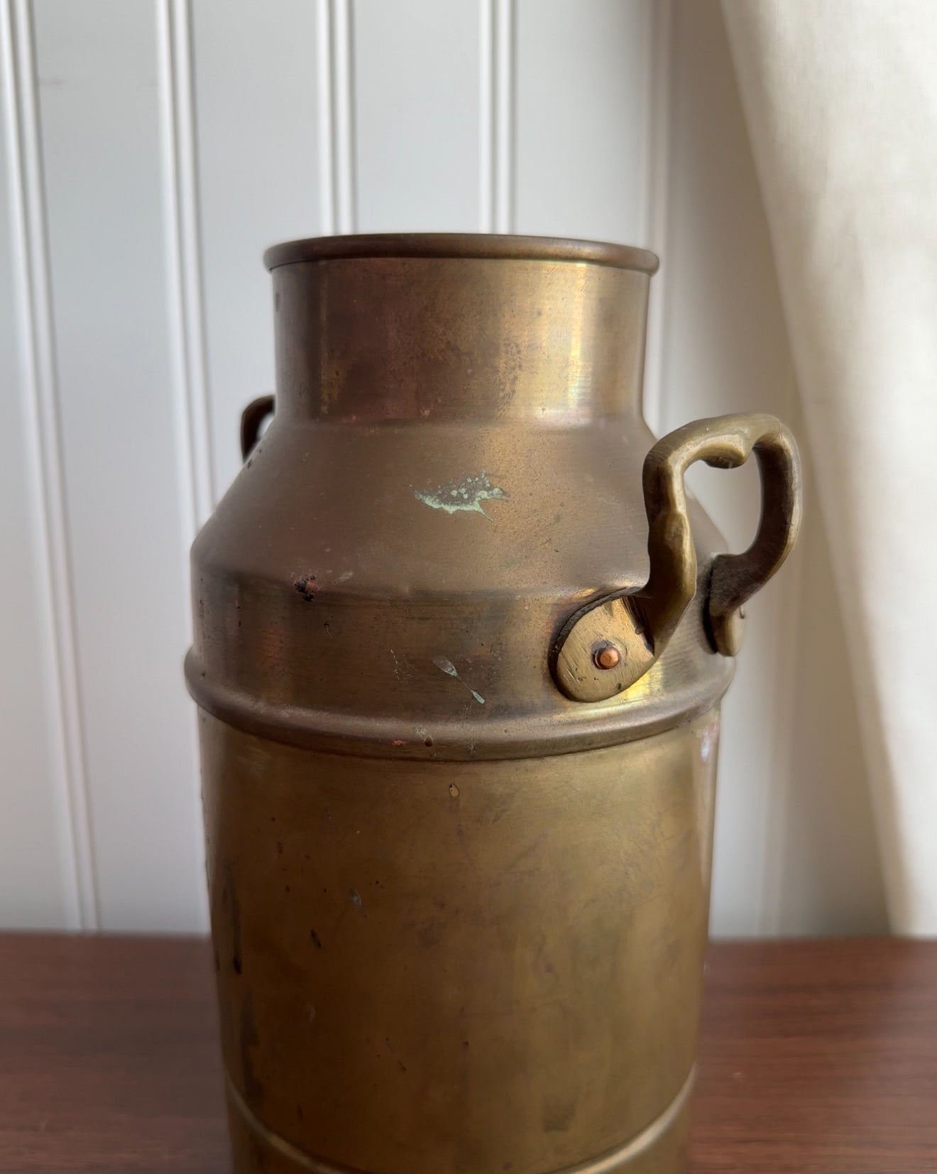 Vintage Brass Milk can Milk Jug