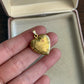 Vintage Gold Tone I Love You Locket