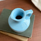 Vintage Frankoma Art Pottery Jug Pitcher Cruet Robin Blue