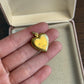 Vintage Gold Tone I Love You Locket