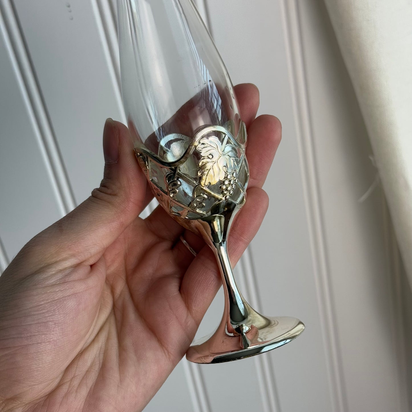 Vintage Glass Bud vase