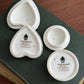 Vintage Wedgwood Kutani Crane  Flowers Fine Bone China trinket box set