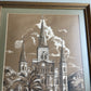 St Louis Cathedral art print framed