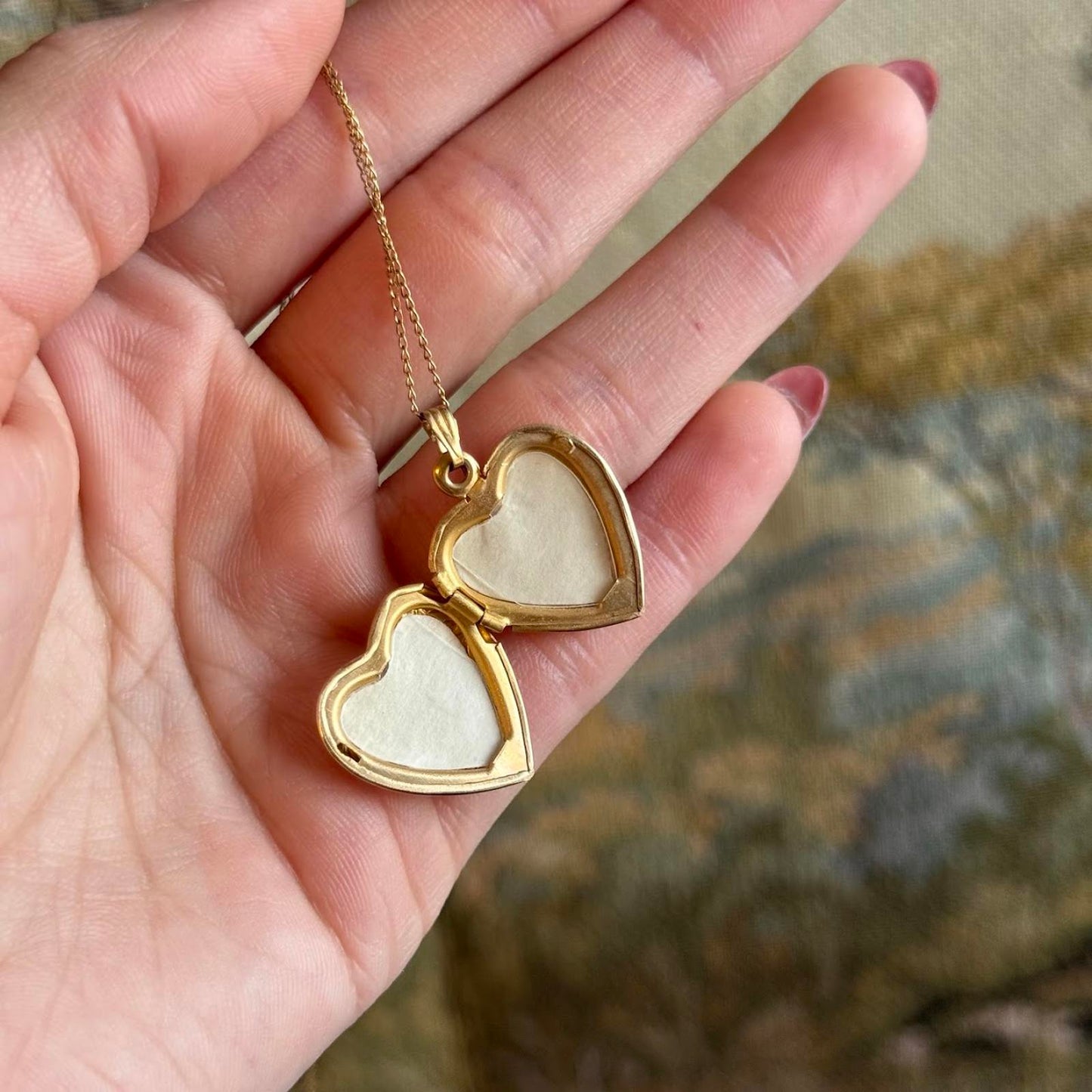 Vintage 14KT GF Mom Gold Tone Locket