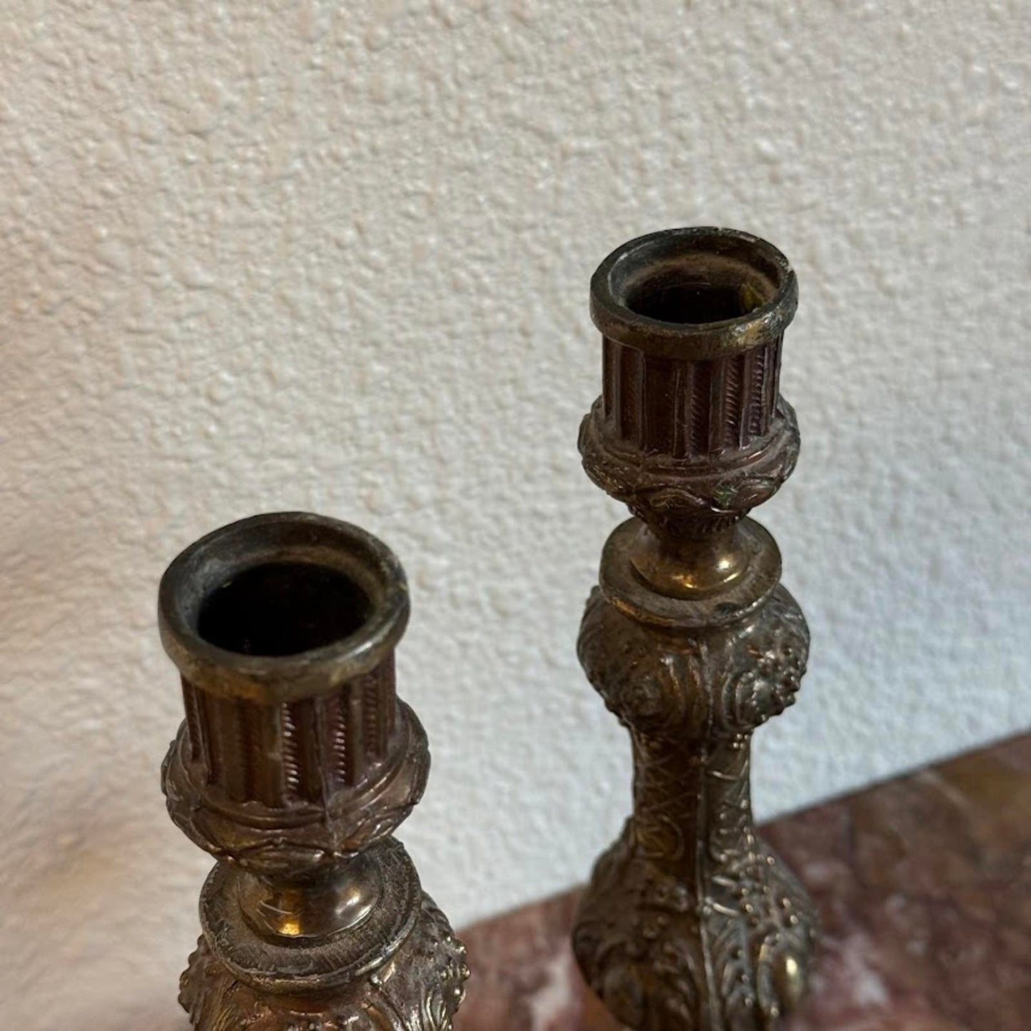 Vintage Pair of Candlestick Holders