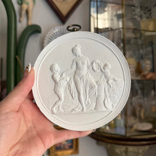 Vintage Circle Plaster Wall Art